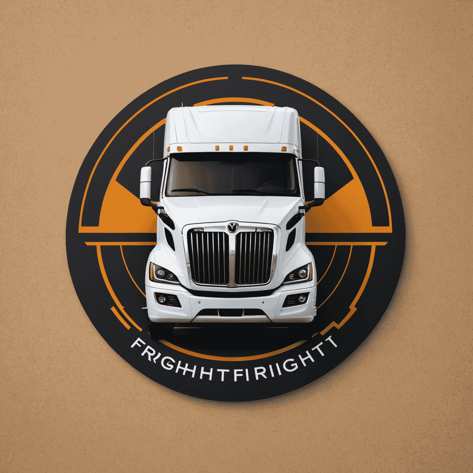 Digital Freight Optimization Consulting & Techno logo - A modern, sleek design incorporating elements of logistics and technology